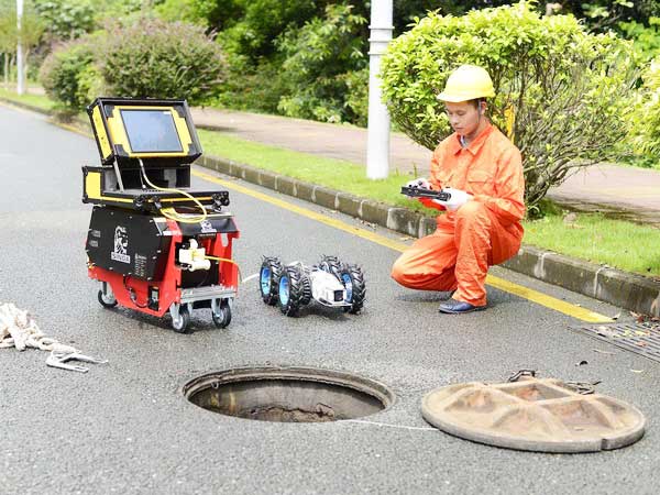 舟曲管道机器人检测